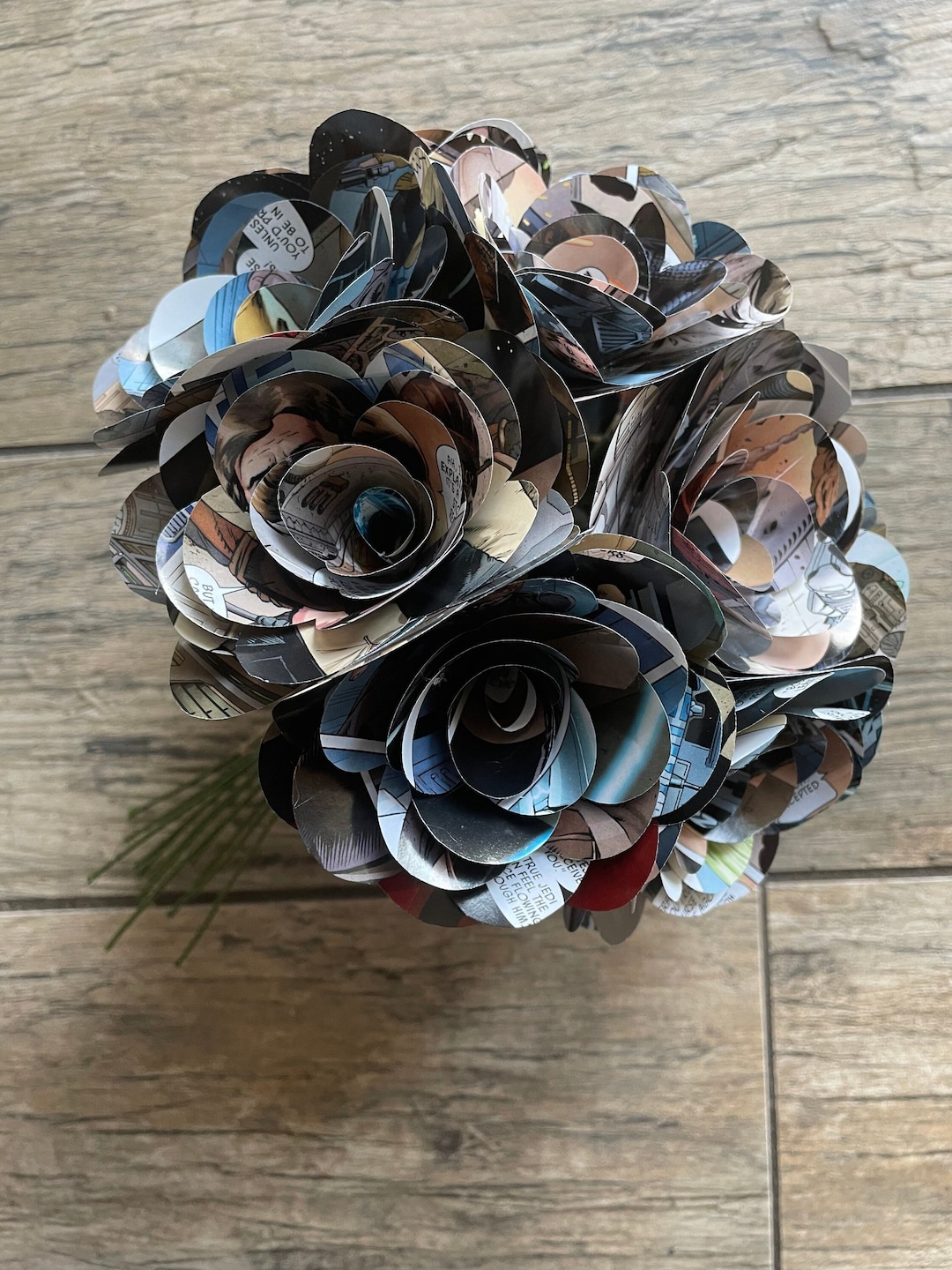 Star Wars comic book rose bouquet