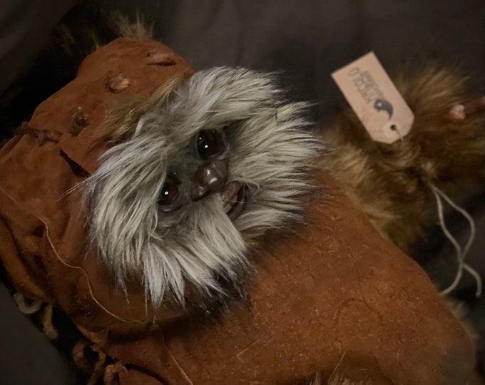 Handmade Ewok statue