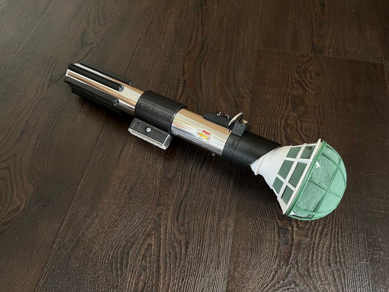 Metal lightsaber bouquet holder
