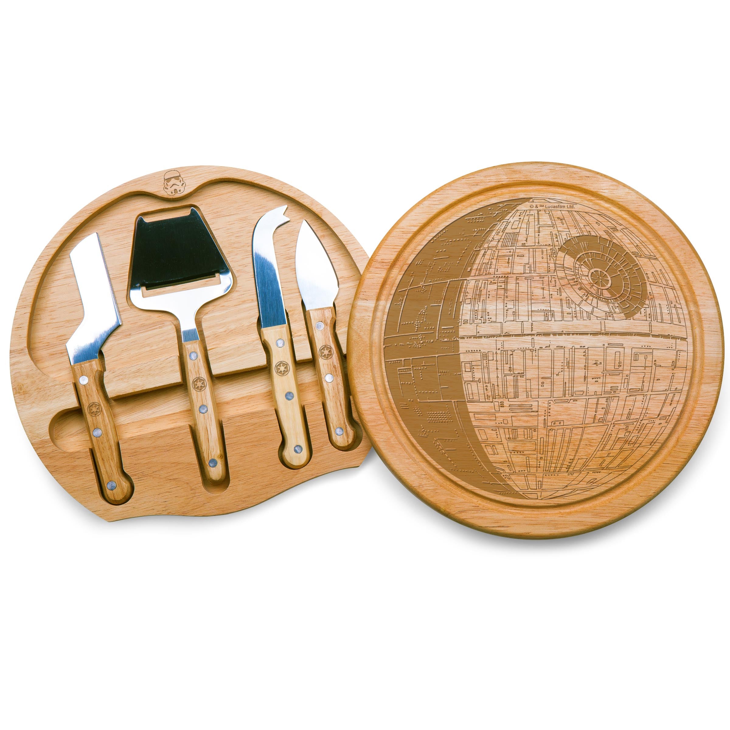 Star Wars Death Star Circo Cheese Board and Tools Set